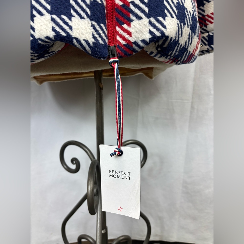 Perfect Moment Performance Ski Gingham Down Puffe… - image 5